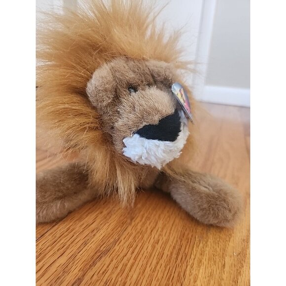 Vintage Liberty Toy Lion Plush Still Has Tag Attached - Picture 8 of 8